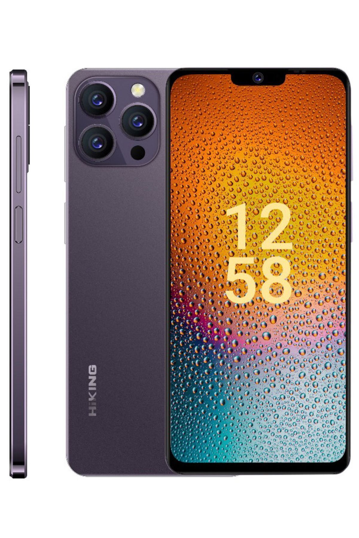 Hiking A40 Purple 6gb Ram128 Gb Rom Cep Telefonu (Purple)