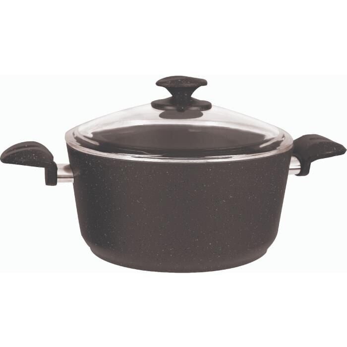Remetta Granit Derin Tek Tencere 22 Cm-siyah