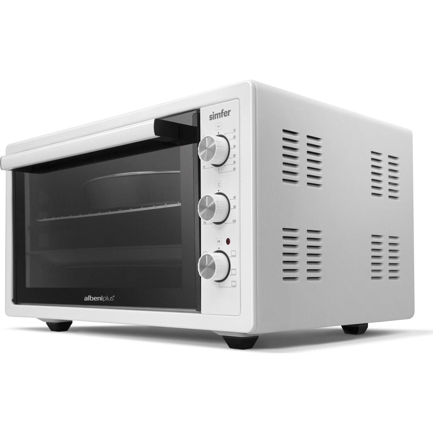 Simfer M4502 Turbo 45 Lt. Midi Fırın Beyaz