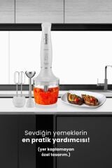 Goldmaster Yasemin Blender Set (Gm 7240) Beyaz