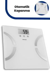 Goldmaster Form Vücut Analizli Banyo Baskülü(Gm8176)