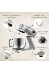 SCHAFER NEOCAST DİJİTAL DÖKÜMM STAND MİKSER (GÜMÜŞ)