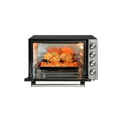 Luxell LX-9645 Piliç Çevirme Fonksiyonlu 70 Lt Turbo Midi Fırın Siyah