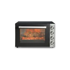Luxell LX-9645 Piliç Çevirme Fonksiyonlu 70 Lt Turbo Midi Fırın Siyah