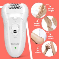 GOLDMASTER ALYA GM-8136 ŞARJLI EPİLASYON CİHAZI
