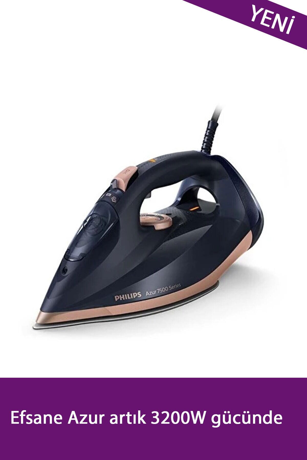 Philips DST7510/80 Azur Buharlı Ütü 7500 Serisi 3200 W