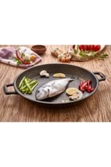 POLOCHEF IRON  DÖKÜM ÇİFT SAPLI TAVA 36CM