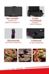 GOLDMASTER EVİA EA 4400G TOST MAKİNASI