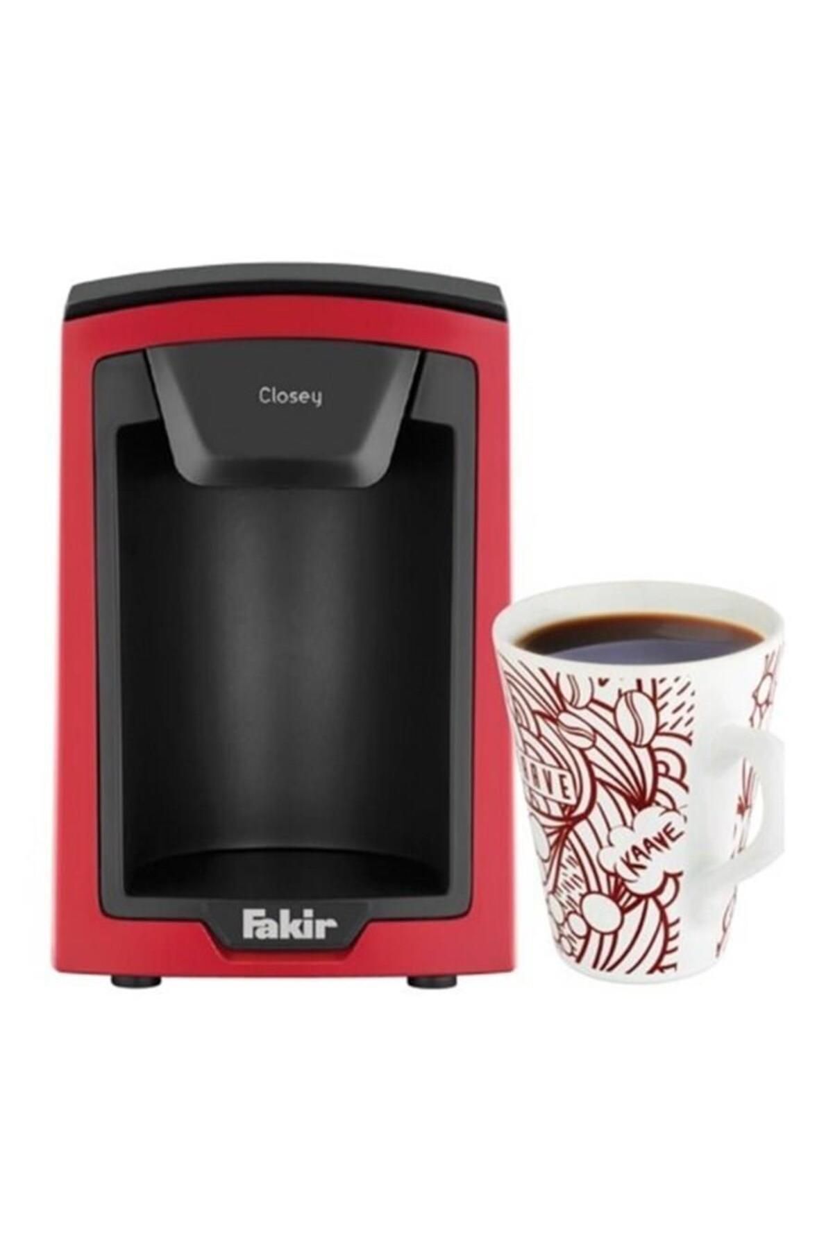 FAKİR CLOSEY KIRMIZI  KİŞİSEL FİLTRE KAHVE MAKİNASI