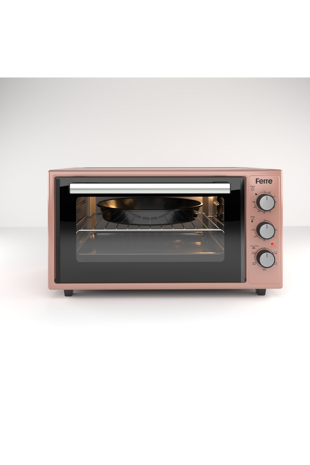FERRE 45-500ML 45LT MİDİ FIRIN ROSE GOLD