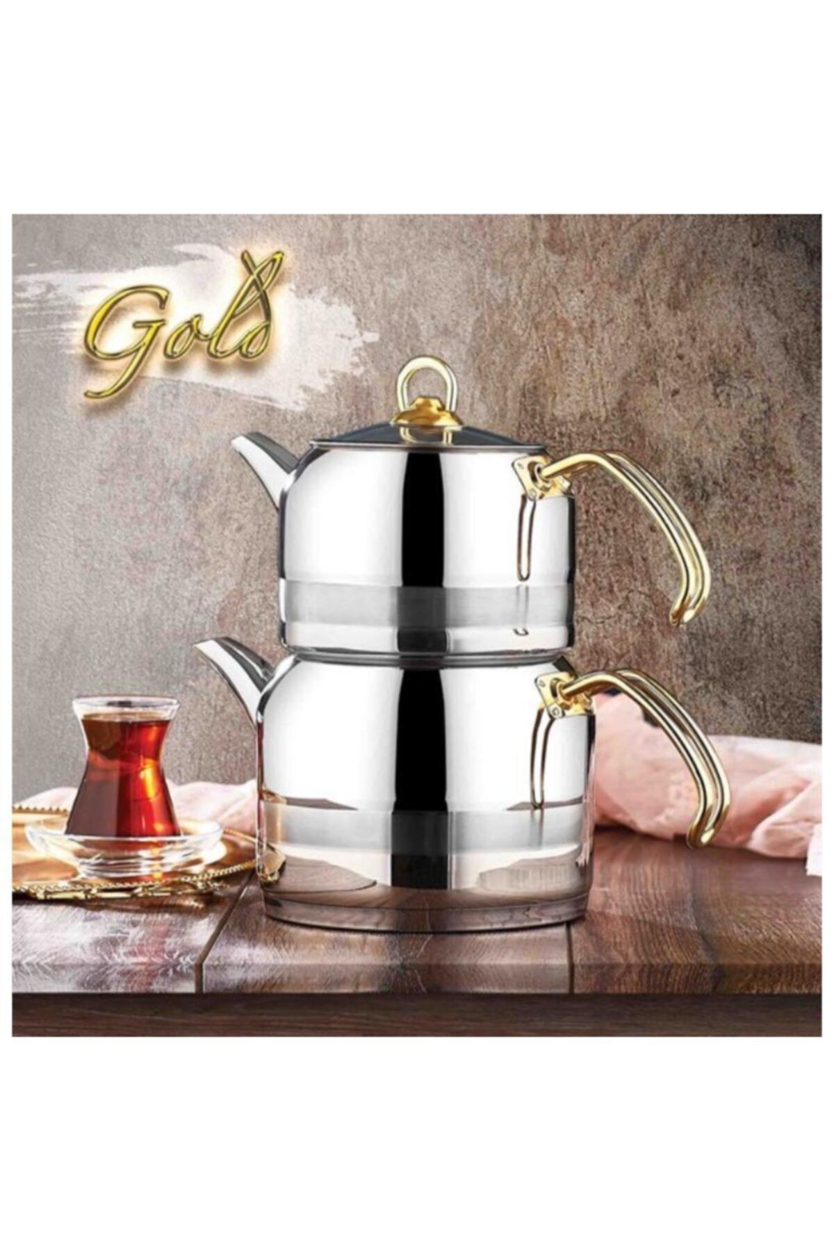 KAHRAMANLAR ENZA GOLD ÇAYDANLIK 1019-G