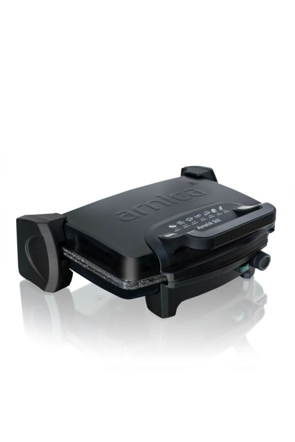 ARNİCA GH26262 AYVALIK STİL TOST MAKİNESİ-SİYAH