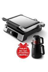 Philips HD6301/+90 + HD7301 Izgara Tost Makinası