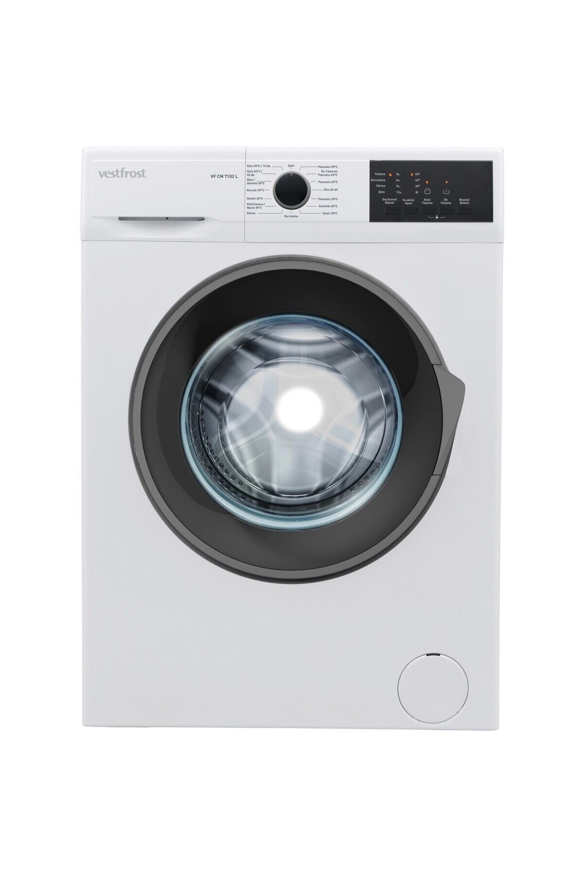VESTFROST ÇAMAŞIR MAKİNESİ VFR7101-7102CMM /VFR 7103 7 KG