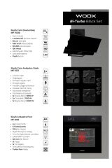 WOOX ANKASTRE 3'LÜ SET SİYAH