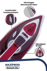 Goldmaster GM-7613K MaxiPress 2200W Buharlı Ütü 