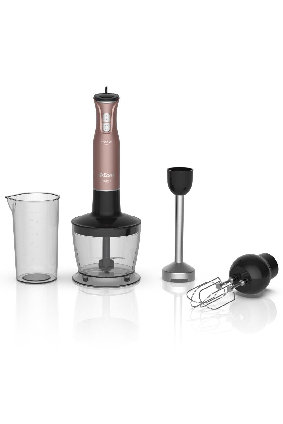 ARZUM AR1138 -G MİNİMİX EL BLENDER SETİ GÜNBATIMI