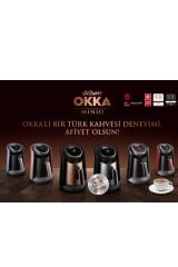 Arzum Okka Minio OK004 Marin Türk Kahve Makinası Krom