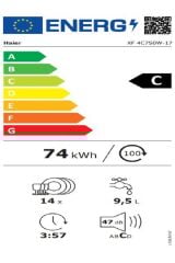 HAİER BULAŞIK XF 4C7S0W-17 10PRG