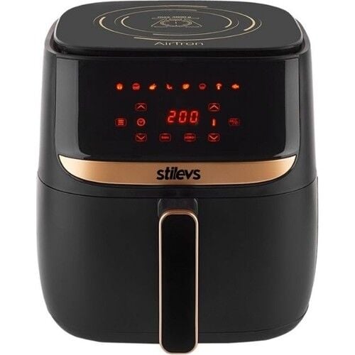 Stilevs Aırtron Af - 600 Terazili Sıcak Hava Fritözü Siyah
