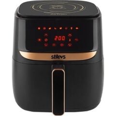 Stilevs Aırtron Af - 600 Terazili Sıcak Hava Fritözü Siyah