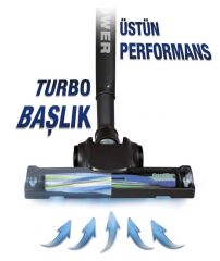 FANTOM P1250 SİYAH AIR POWER KURU ELEK SUP
