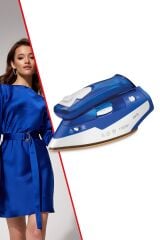 Evia Holiday EA-4603 Şok Buharlı Katlanabilir Dikey Ütüleme Özellikli Seyahat Ütüsü