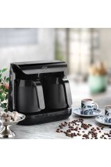 SCHAFER 40 YIL ÇİFT CEVZE TÜRK KAHVE MAKİNESİ (SİYAH)