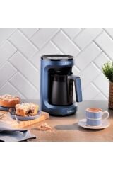 SCHAFER KAHVECİM OTOMATİK TÜRK KAH MAKİNESİ (MAVİ)