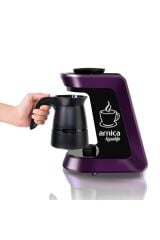 Arnica Köpüklü İh32054 Otomatik Türk Kahvesi Makinesi Susuz-Mor