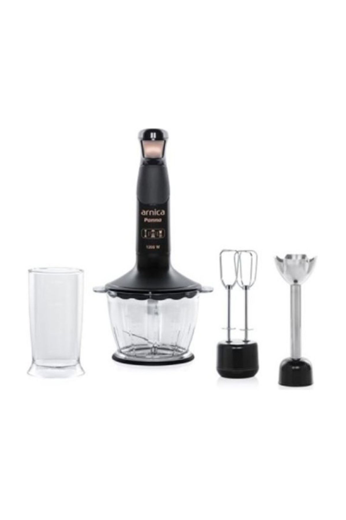 Arnica Panna El Blender set - siyah
