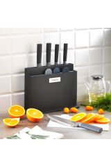 SCHAFER FORGE KESME TAHTASI /BIÇAK SETİ 10 PRÇ (SİYAH)