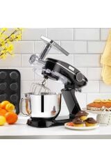 Schafer NeoCast Plus Kıyma Aparatlı Dijital Döküm Stand Mikser 6 L-Antrasit