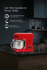 Fantom HM1500 Stand Mixer -Kırmızı