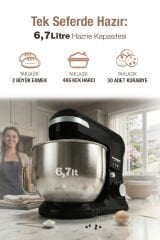 Fantom HM1500 Stand Mixer -Siyah