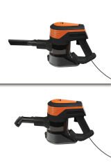 Fantom P6000 Pluto Dikey Elektrikli Süpürge -Siyah