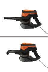 Fantom P6000 Pluto Dikey Elektrikli Süpürge -Siyah