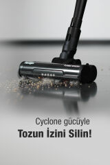 Fantom P6000 Pluto Dikey Elektrikli Süpürge -Siyah