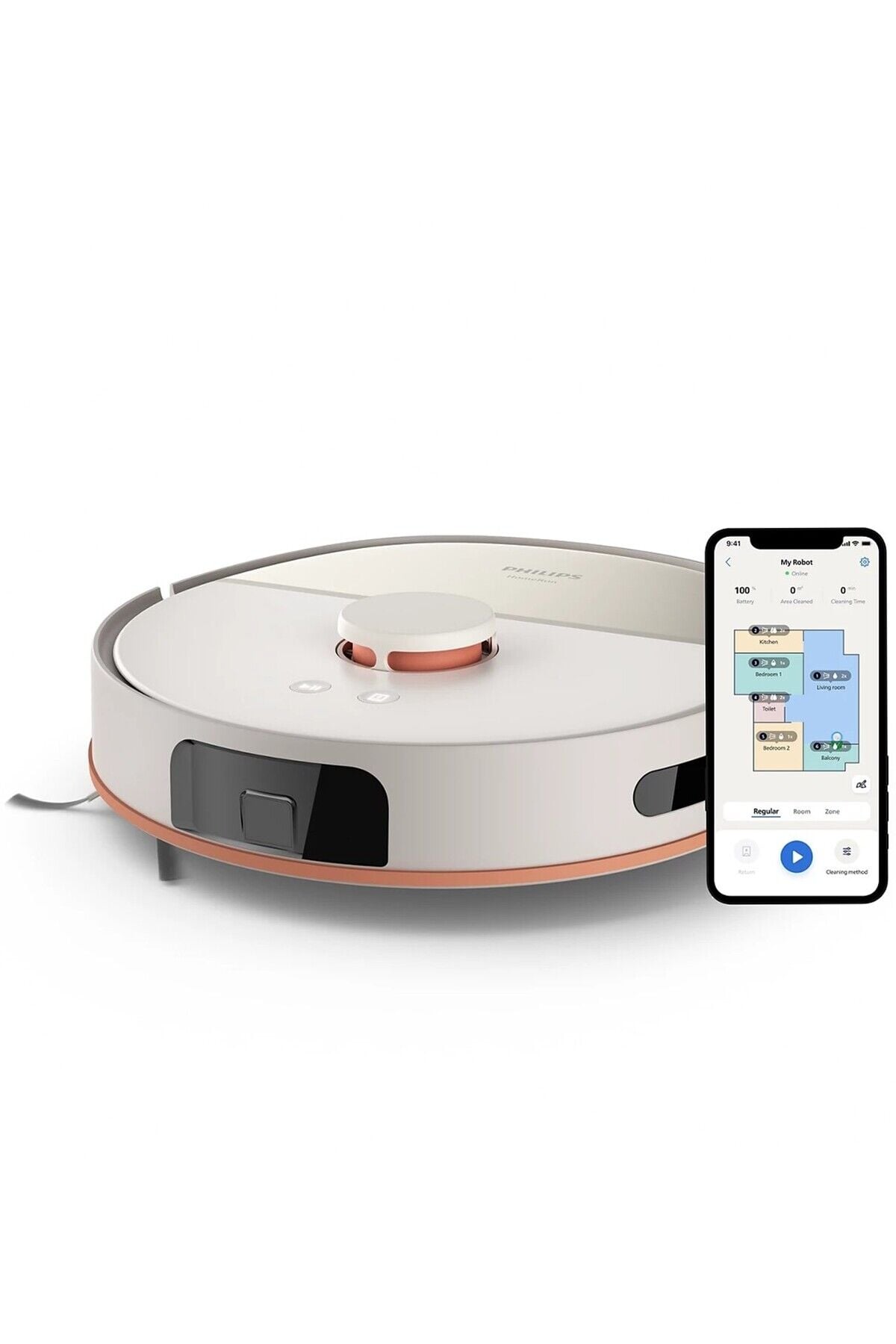 Philips XU5000/20 Akıllı Robot-Beyaz