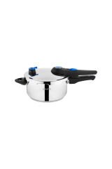 Schafer Gusto Chef 2'li Düdüklü Tencere Seti 4+7L 4 Parça İnox