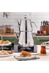 Schafer Mini Dev Çaydanlık Takımı 4 Parça Gümüş