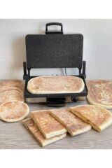 Sevenlex Çok Amaçlı  Lahmacun Ekmek Bazlama Izgara Makinesi ve tavası-İnox