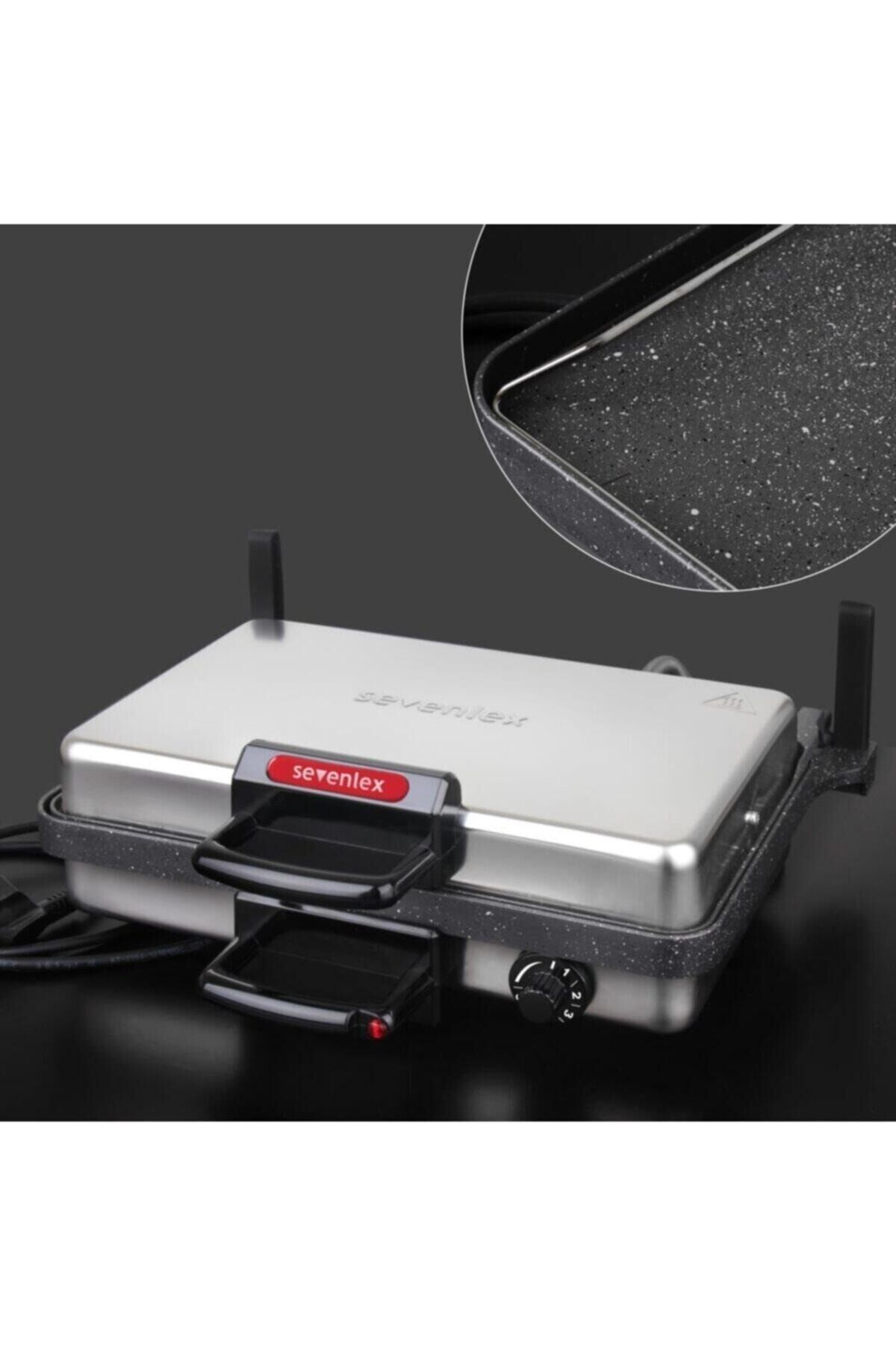 Sevenlex Çok Amaçlı  Lahmacun Ekmek Bazlama Izgara Makinesi