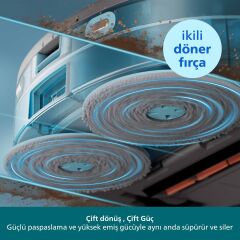 PHİLİPS XU5100/20 BEYAZ İSTASYONLU ROBOT SÜPÜRGE