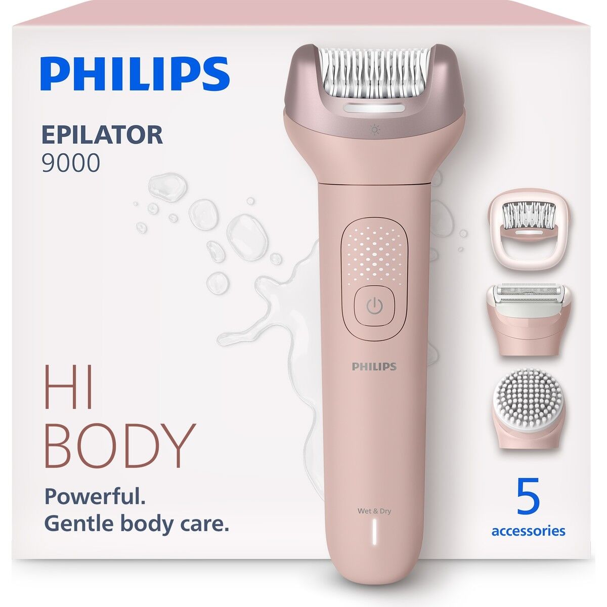 PHİLİPS BRE718/05 EPİLATÖR SERİES 9000 ISLAK KURU