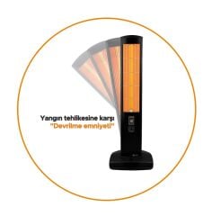Ufo Isıtıcı Erc-S Erciyus 2300 W
