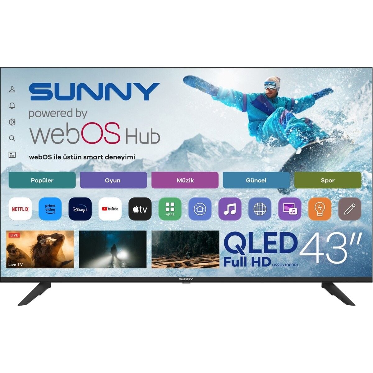 SUNNY SN43QFMLN-W02S