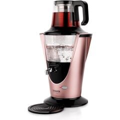 Schafer Tee Haus Yeni Nesil Elektrikli Cam Semaver-Rosegold