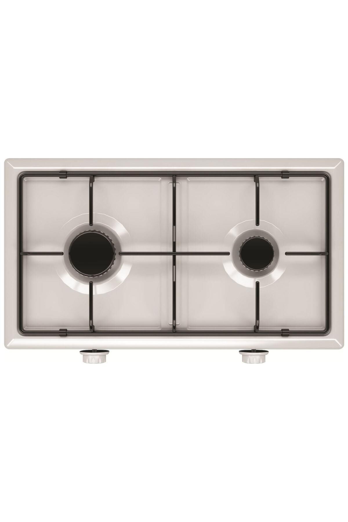 Çetintaş 202 T D Set Üstü Ocak Beyaz