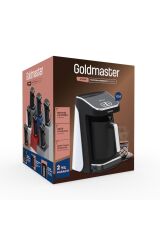Goldmaster Kıvam Beyaz Geniş Hazneli Türk Kahve Makinesi
